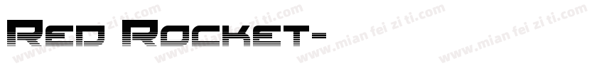 Red Rocket字体转换